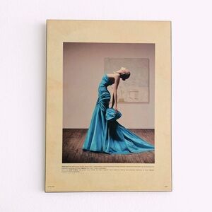 Wall Decor- Zac Posen Gown-